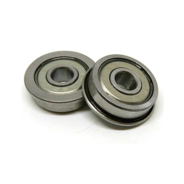 F634zz F634-2RS 4x16x5mm Flanged Bearing for detecting instrument